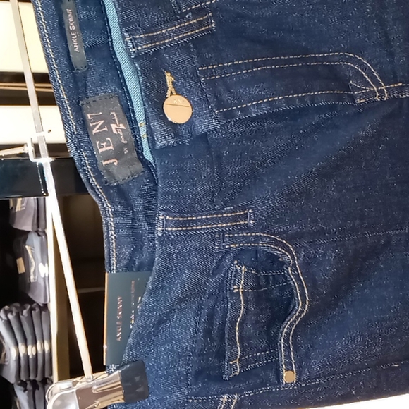 Jen 7 ankle skinny blue jeans - Picture 2 of 4